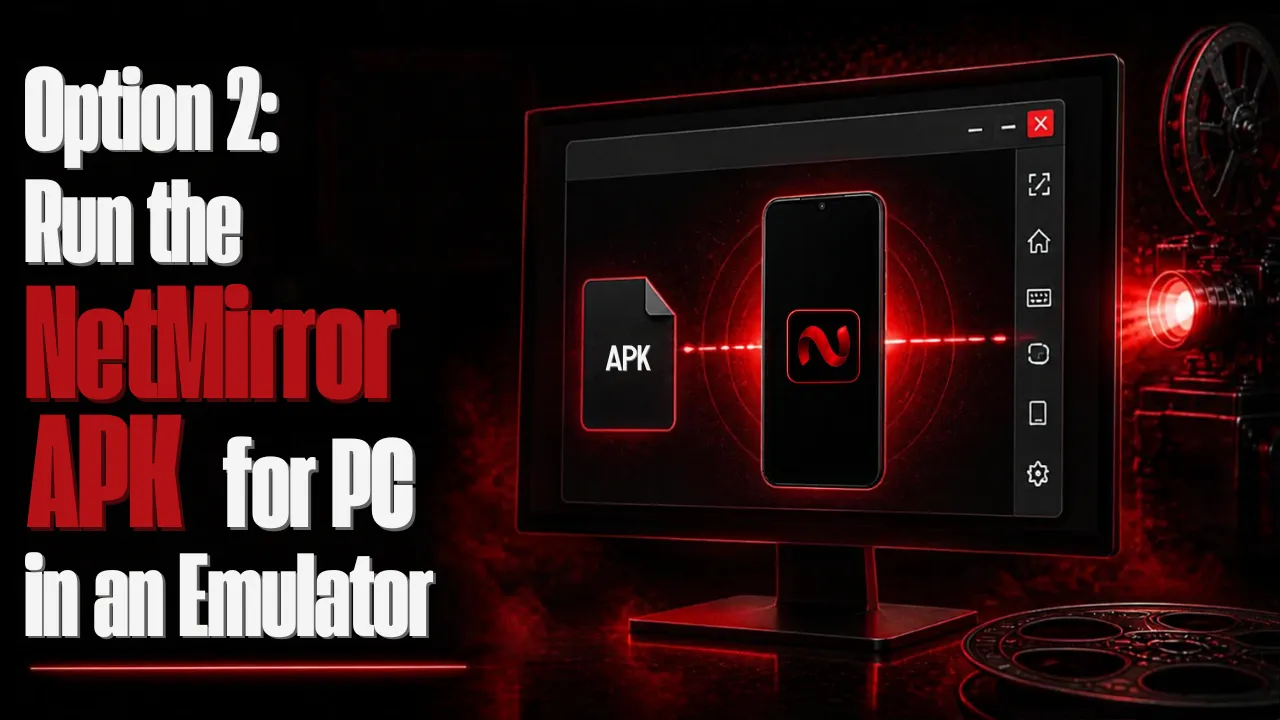 Option 2: Run the NetMirror APK for PC in an Emulator